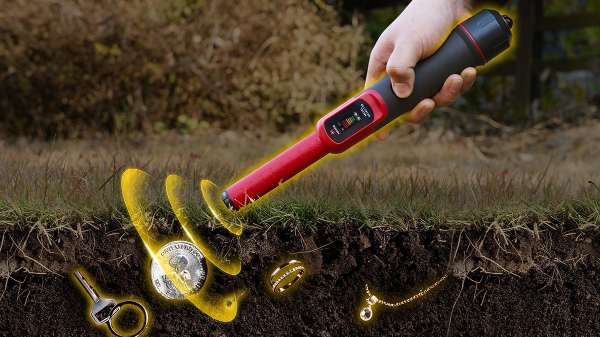 찾고 파내면 끝! <2 IN 1 금속탐지기> 이색 취미 끝판왕