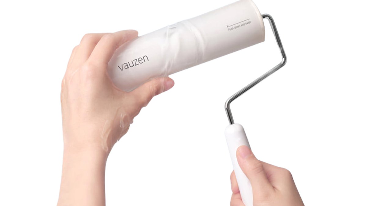 用水冲洗即可重复使用？独居族首选！滚轮除尘器