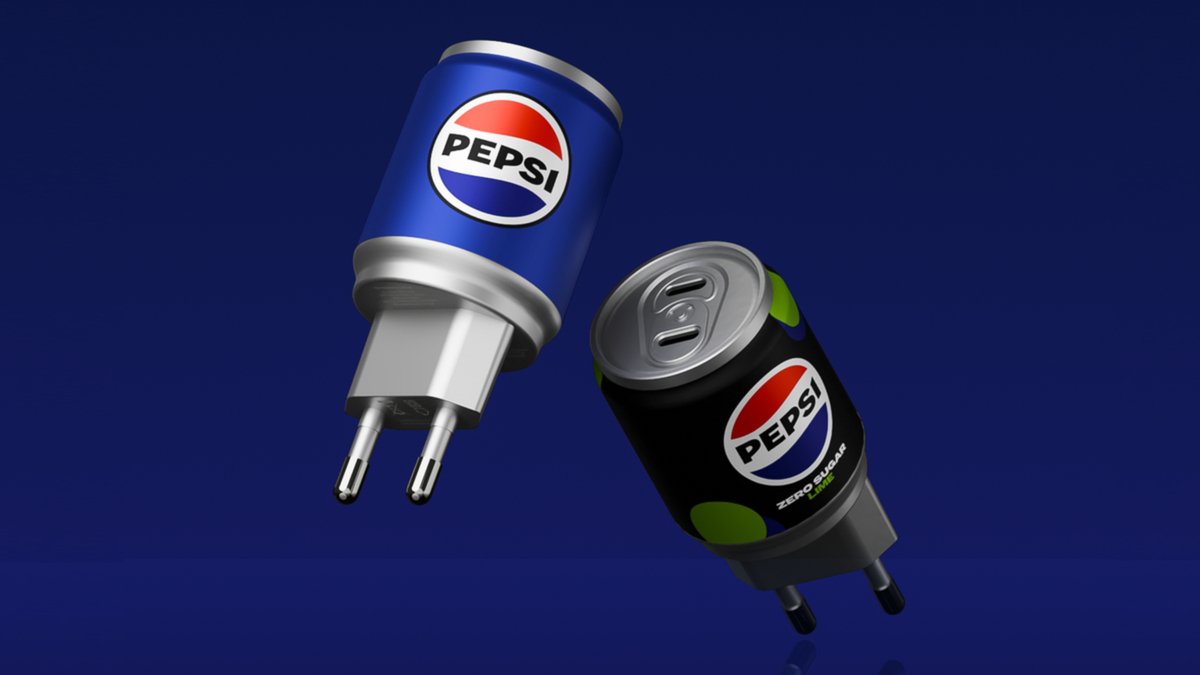 [Official Collab] 『45W Fast Charger』 with Authentic Pepsi Can Design