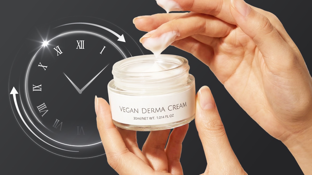 당신이 반짝이던 시간으로 돌아가세요 피부를 되돌리는 궁극의 노화방탄크림