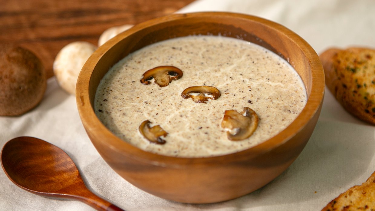 滋补人生汤，三菌菇及四款浓汤