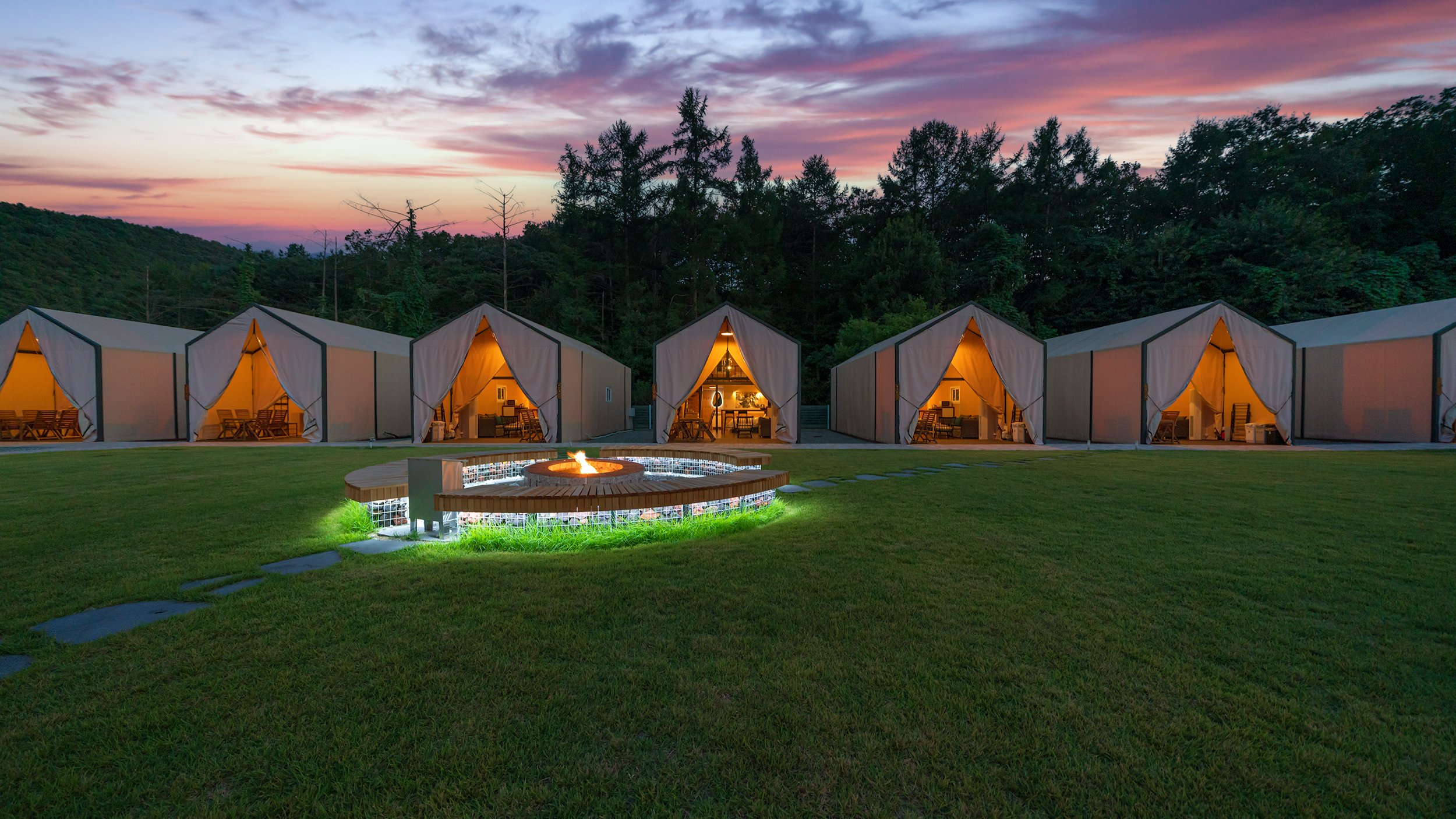 烧烤·篝火·桑拿，奢华感十足的八季度假体验