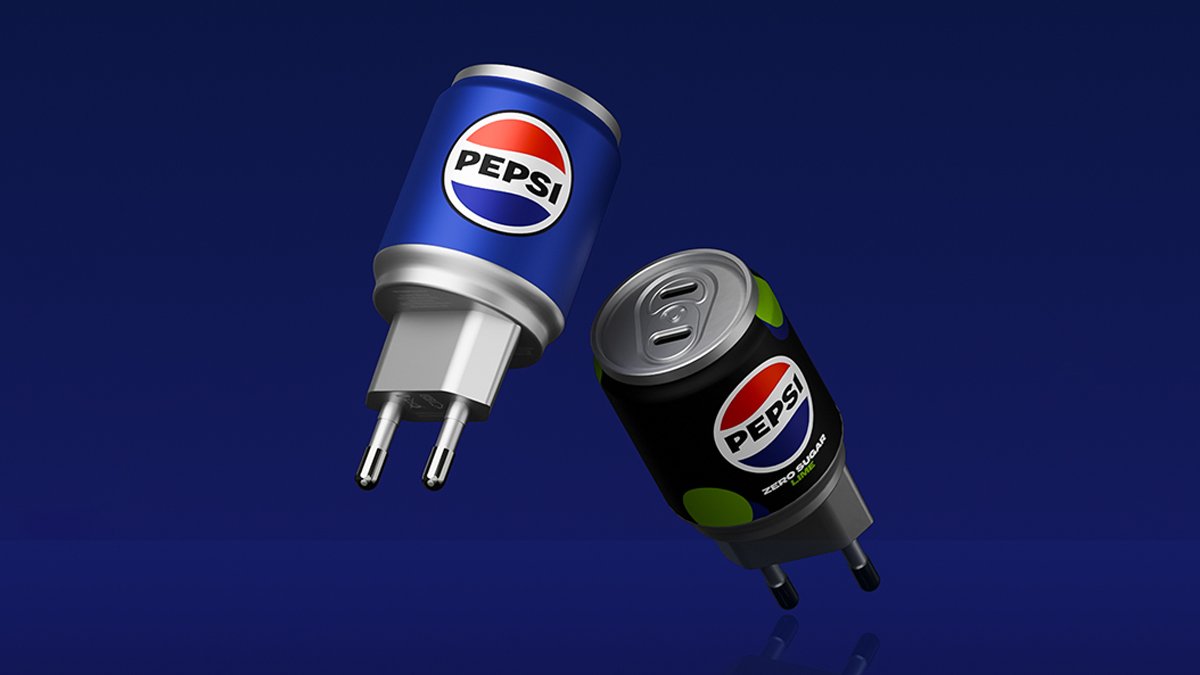 [공식 콜라보] 펩시 캔 디자인을 그대로 재현한 『45W 고속 충전기』