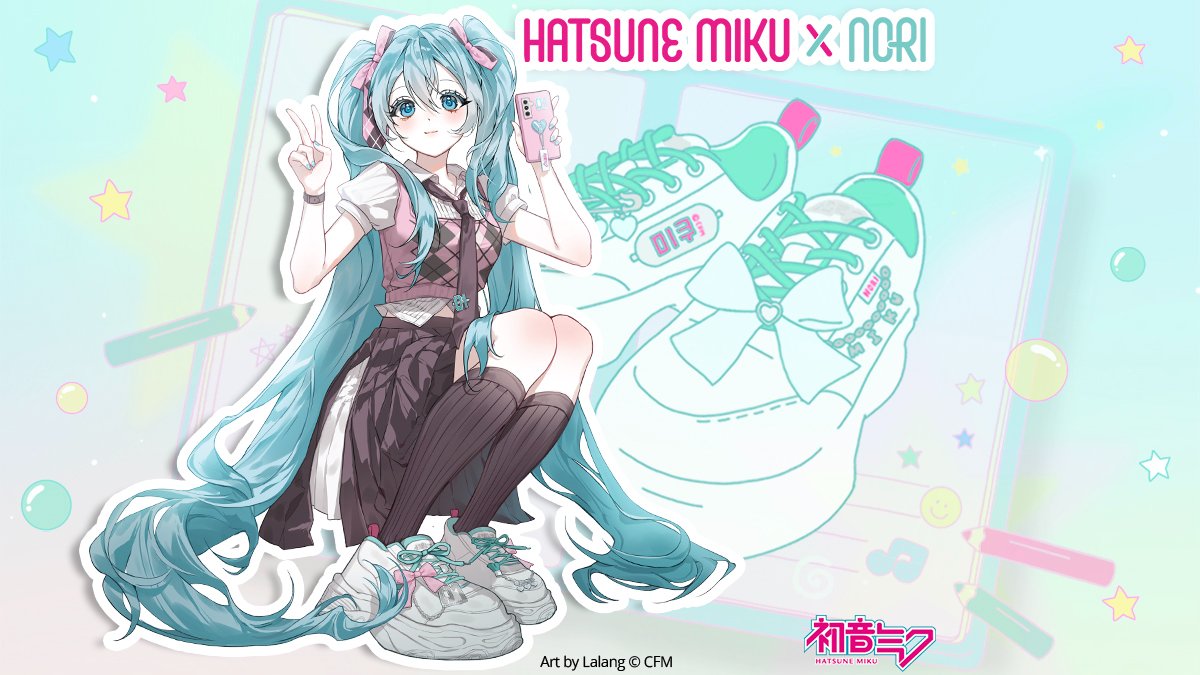 初音ミクコラボ｜日常を彩るシューズ