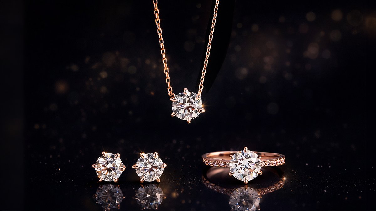 [評価5つ星] 34年のカッティング職人が生む、本物の輝き1カラットダイヤ！