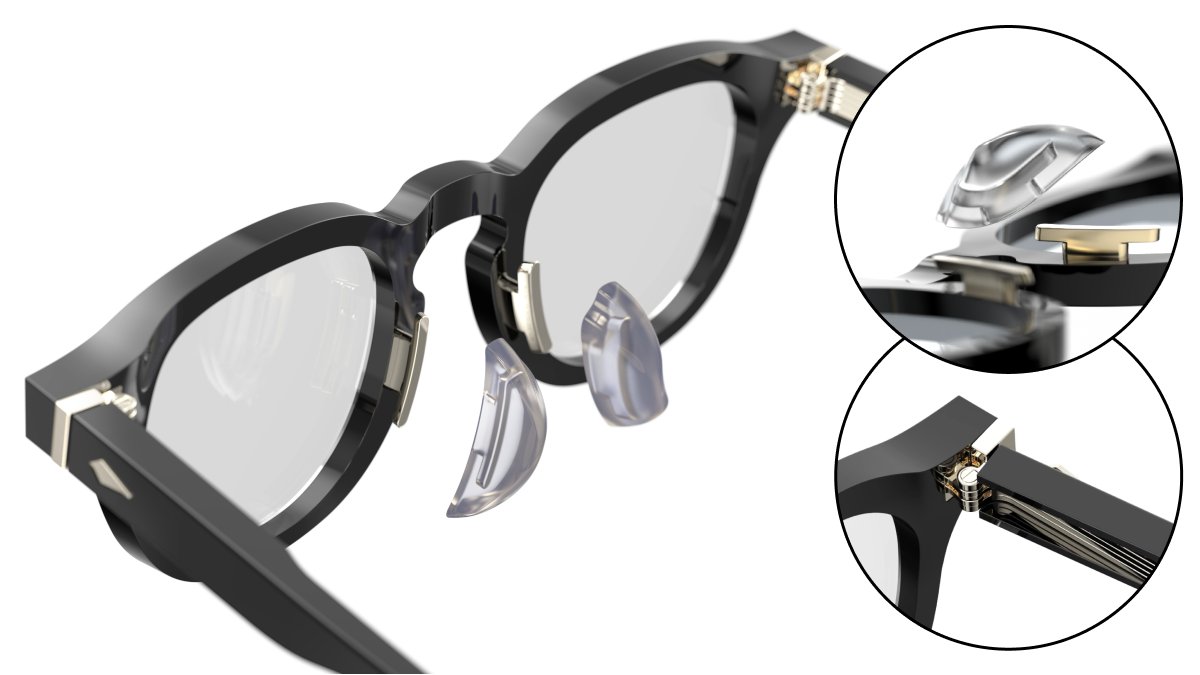 [奢华眼镜] 一副眼镜，提升生活品质！不滑落，完美贴合