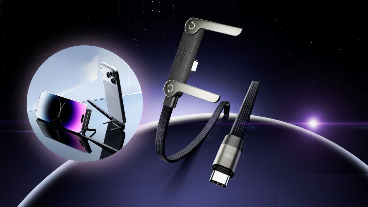 [2026新品] 2合1折叠支架+240W极速充电线到货