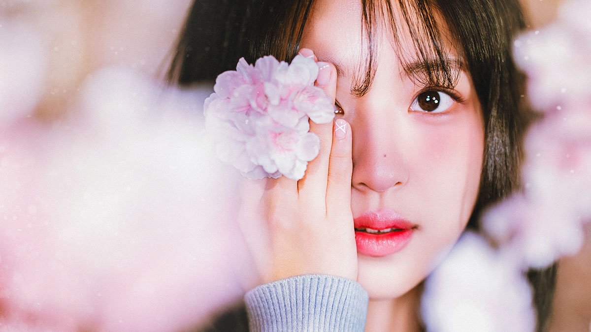 [Cherry Blossom School Uniform Shoot] A Cinematic Spring Moment It’s Okay to Be Beautiful Today