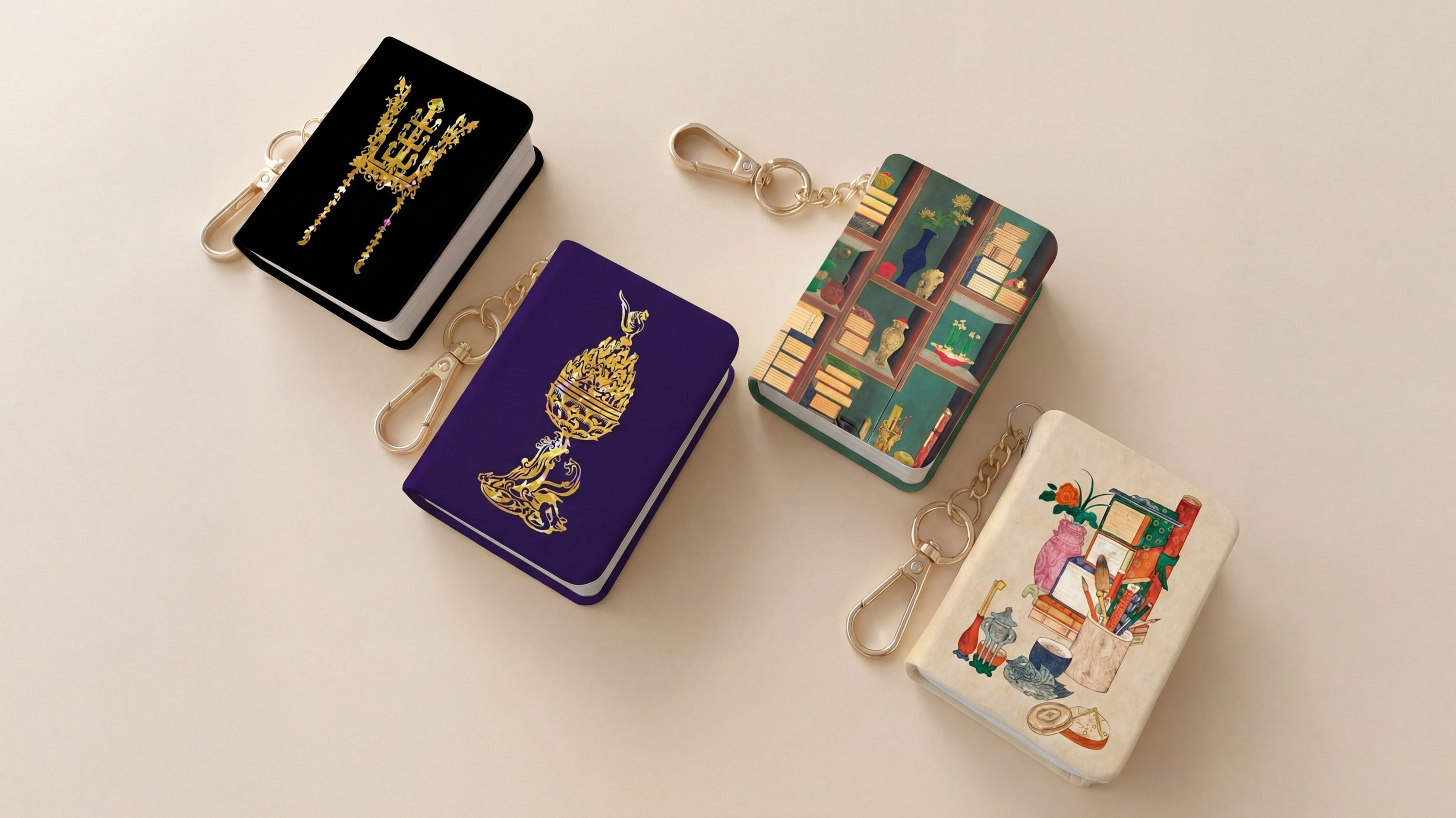 掌中博物馆，《韩国珍宝》钥匙扣书套装