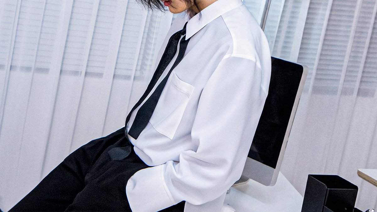 [限量款] 融合韩服美学的创意领带衬衫，日常穿搭新选择