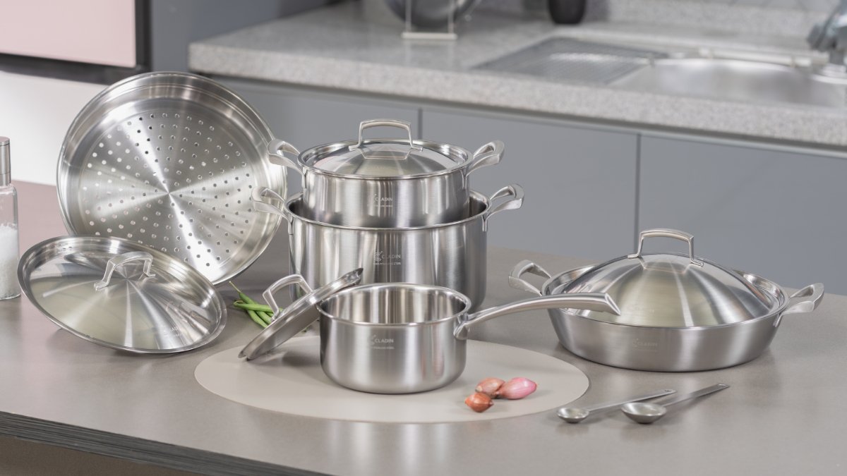 [限量紧急补货] 5万元档，316Ti不锈钢五层全盖炊具