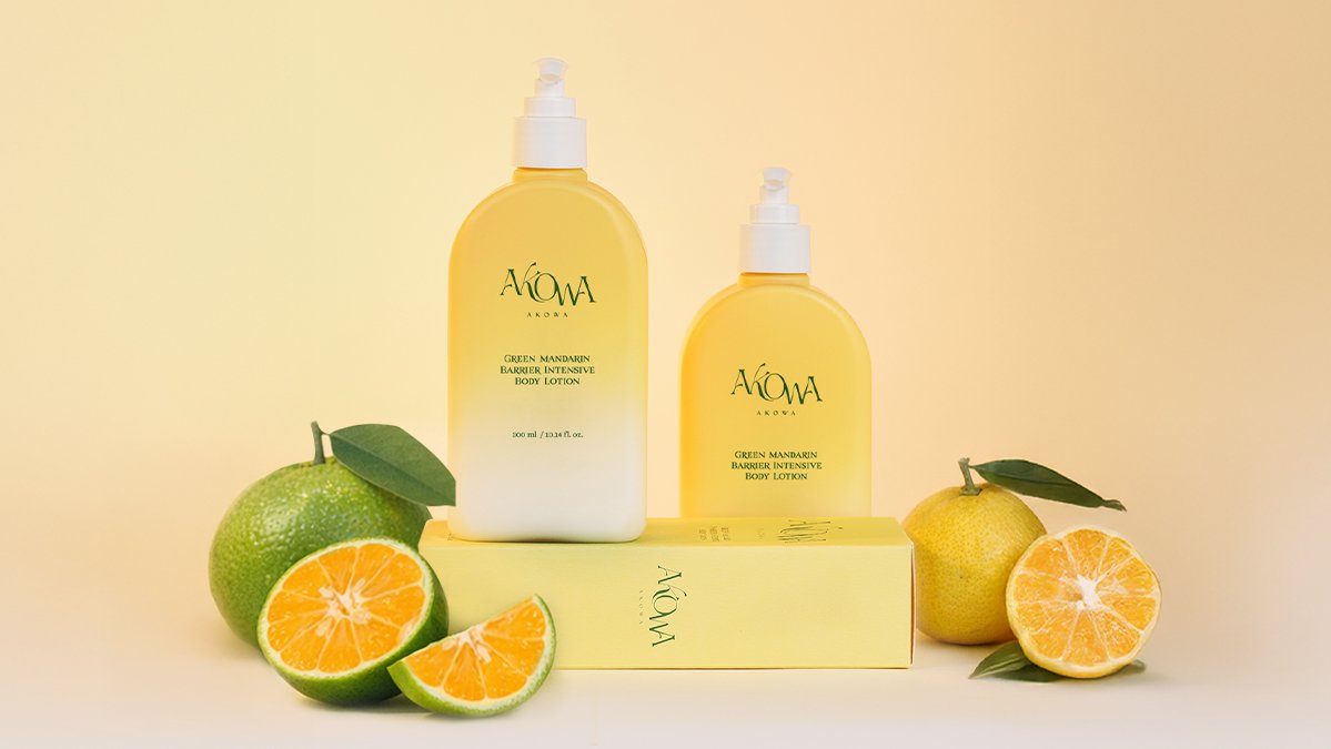 绿橘身体乳，修护水分屏障，守护肌肤免受外界刺激