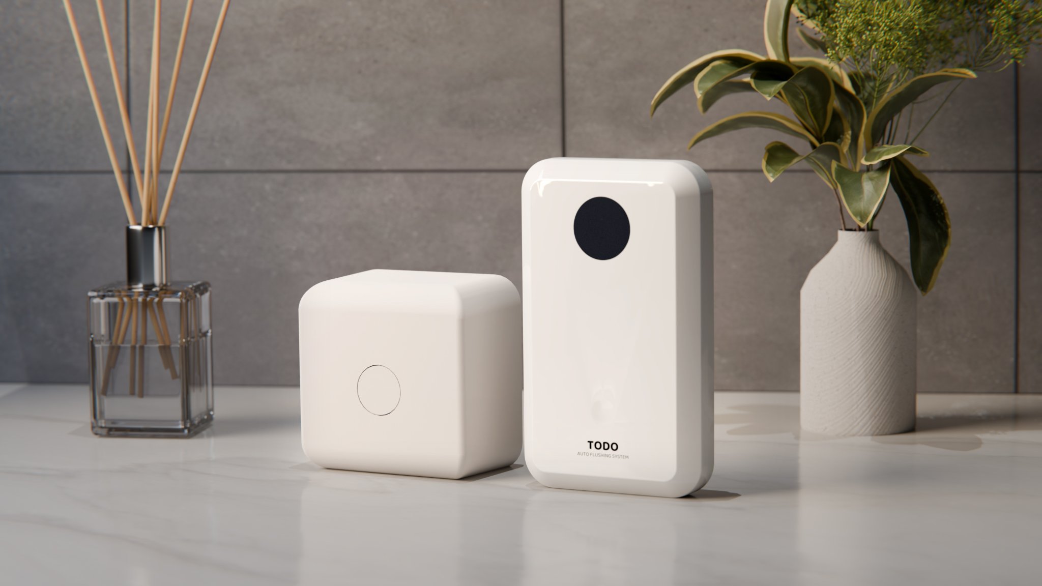 Touch-free flushing for hygiene and ease smart living made simple to install