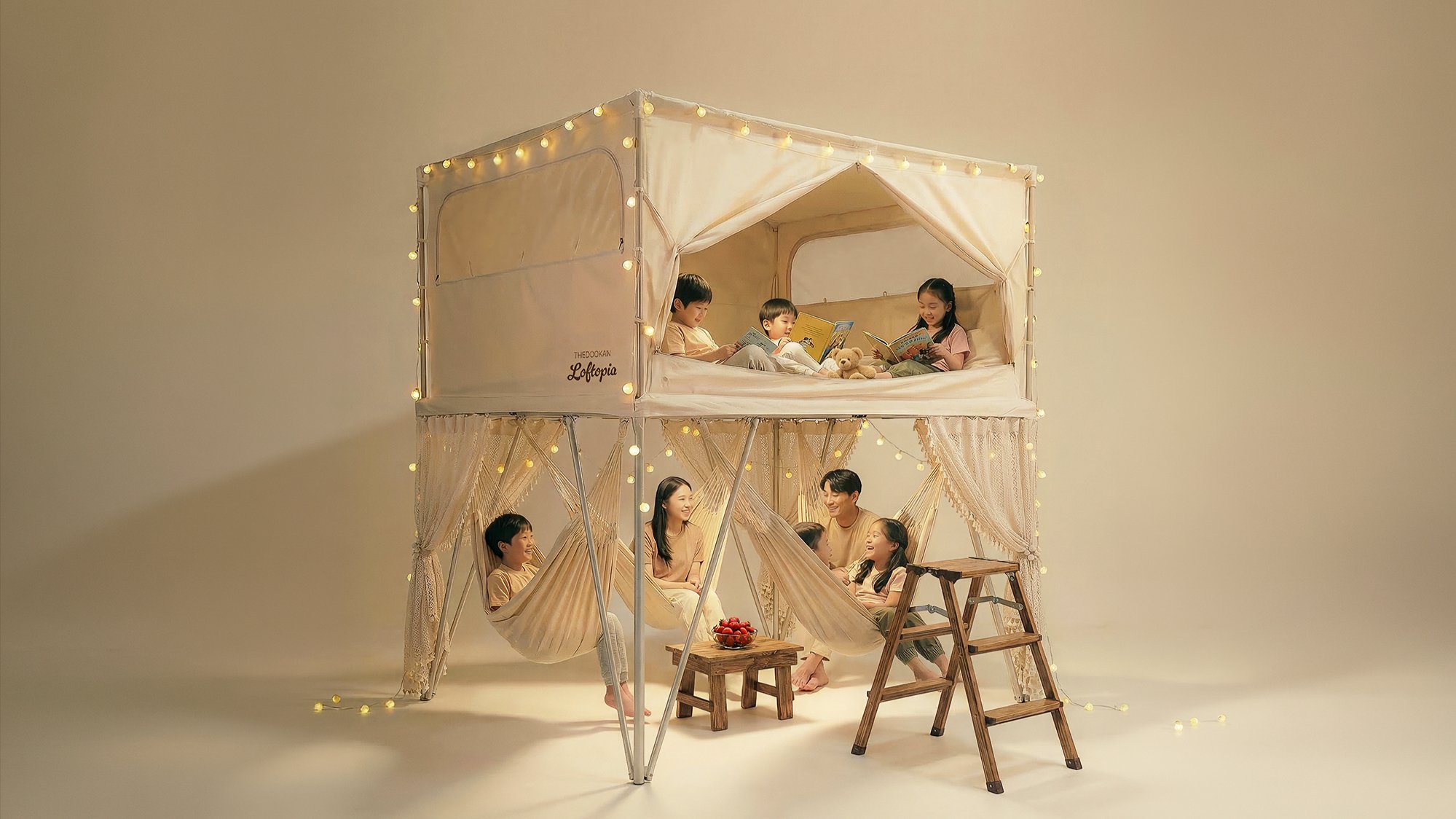 家里多了个二层阁楼！无需装修，轻松打造二层空间，绳索乐园！