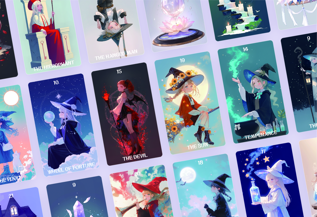 Today's Quiet Opening: <The Witch's Emporium> Tarot by Wonderlight
