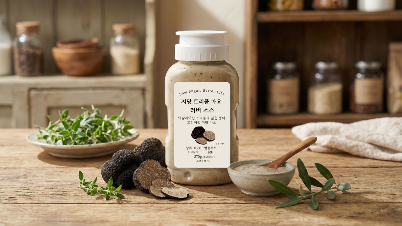 Less than 1% sugar rich in flavor yet delightfully light—our low-sugar Truffle Mayo Lover Sauce
