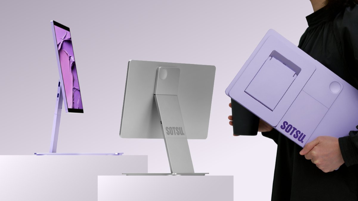 [第二轮加推]与所有设备无缝连接，SOTSU便携显示器