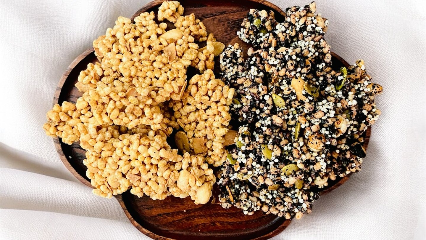 [Rice Snack Craze] Crispy Brown & Black Rice