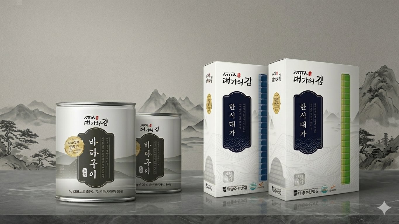 Masterfully Twice-Roasted Authentic Korean Seaweed