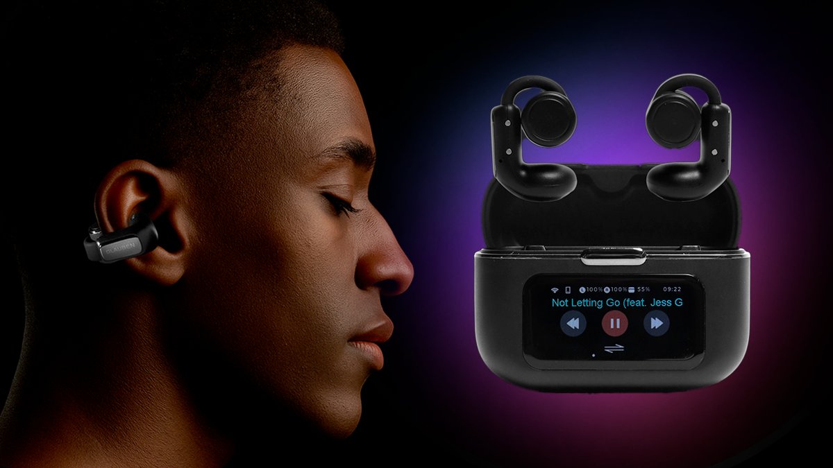 [8만원대] 귀를 막지 않아 편한 이어폰, 터치 스크린 & 10가지기능 