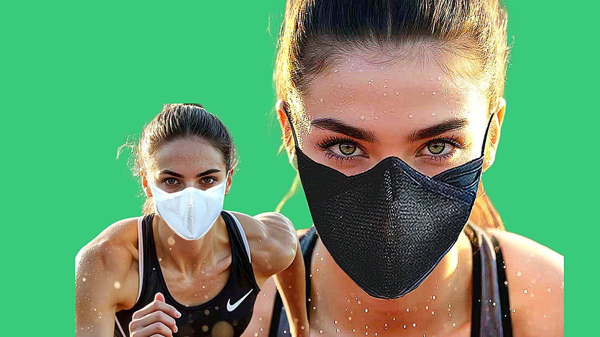 300%透气力！越跑越健康的四季专用UV防护跑步口罩—HalfRun