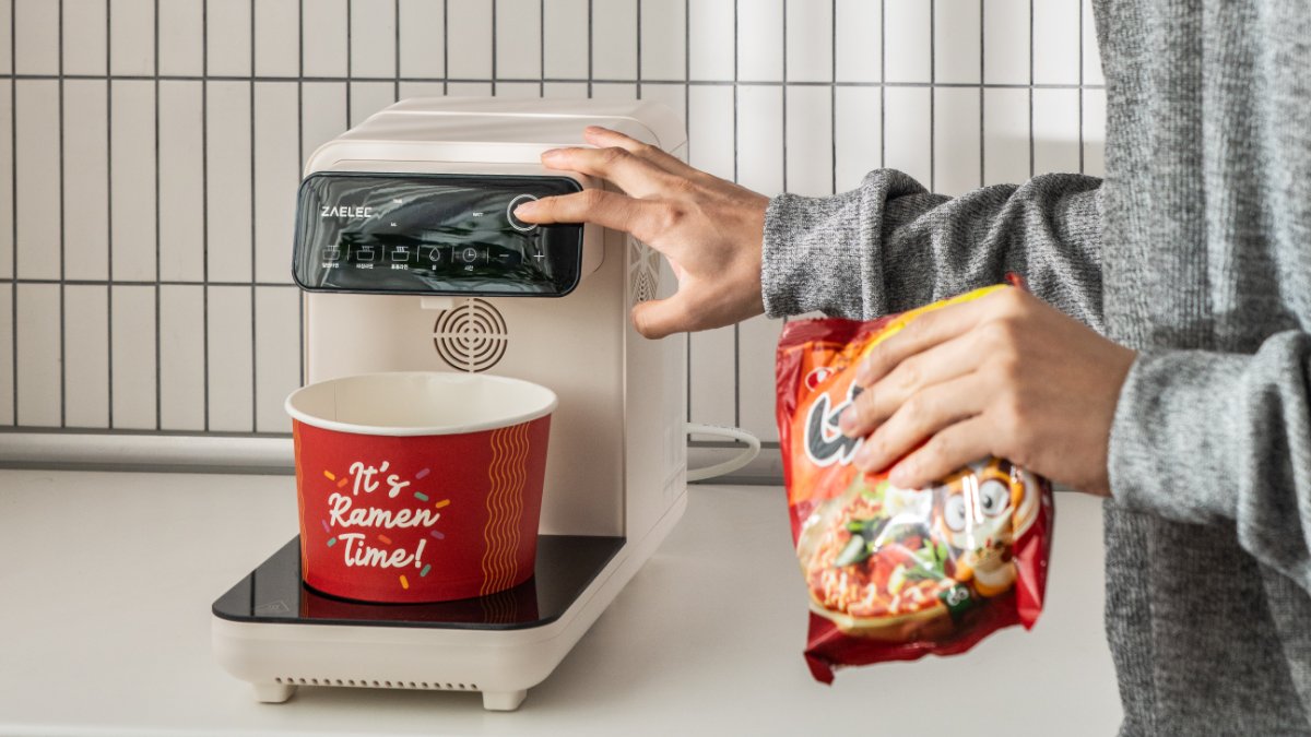 [再登場] たった3分で！ボタン一つで仕上がる漢江ラーメン