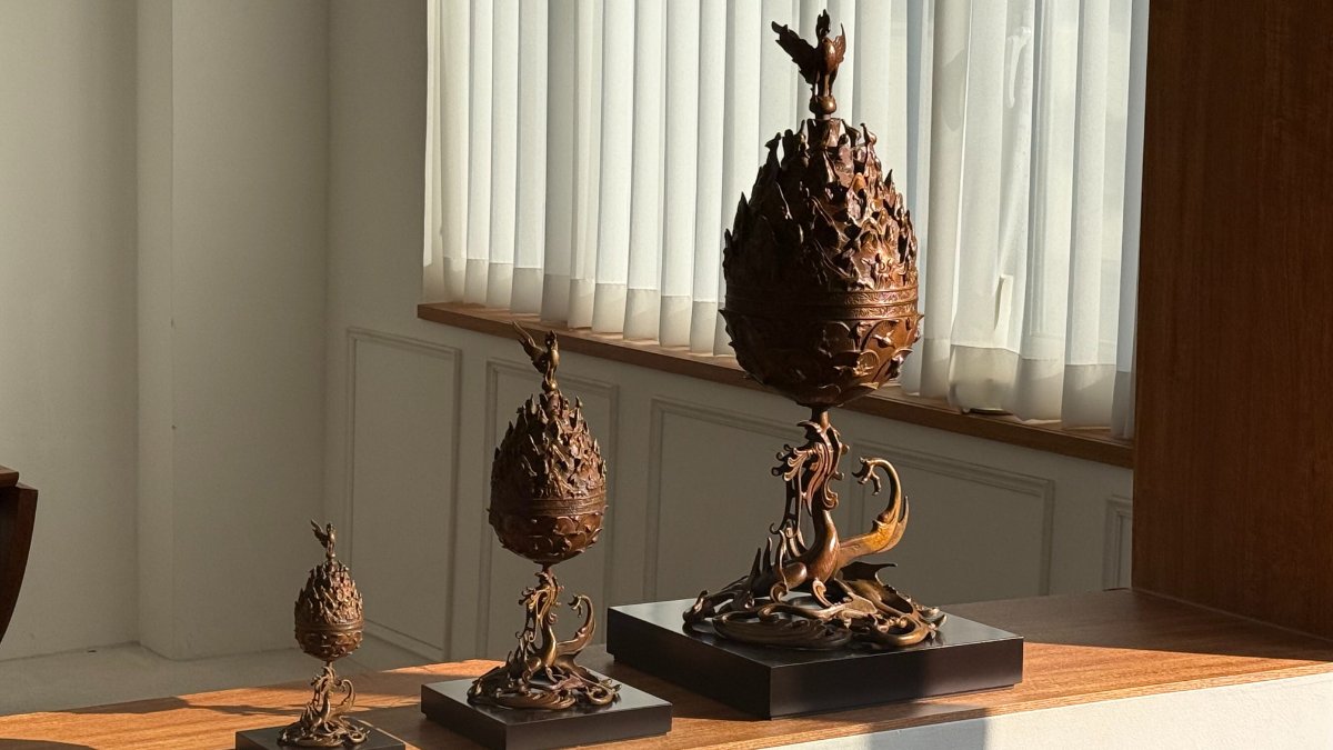 박물관 속 향로를 내 공간으로 | 백제금동대향로 · 사자장식 뚜껑 향로