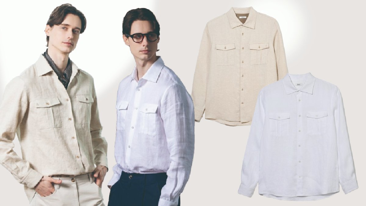 패턴 장인이 만든 린넨의 품격. 스타일과 시원함을 모두 담은 린넨 셔츠