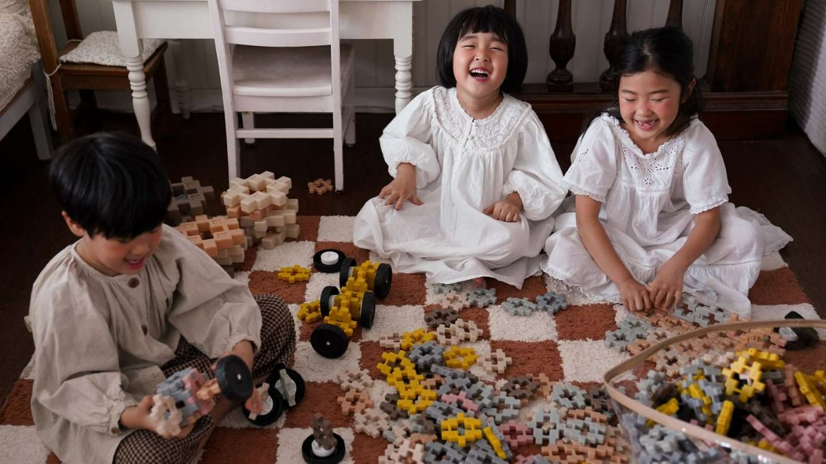 越摇越美的华夫积木，Little Choung独家！为孩子成长注入感性教育