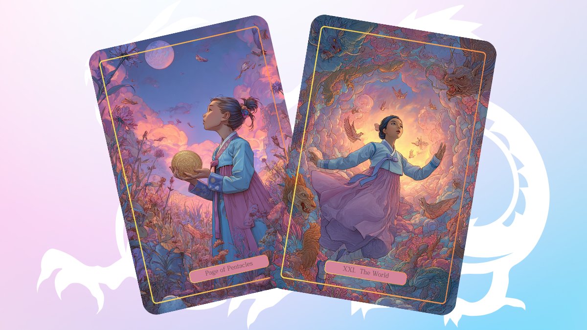 Korean-Inspired Universal Tarot Cards: Arcana Koreana