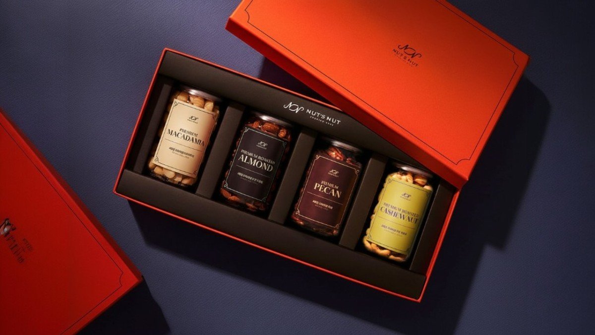 Premium Grade A Nut Gift Set Elegance in Every Bite