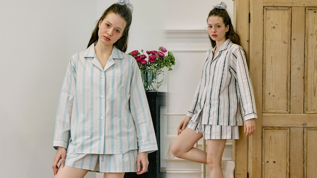 SS 시즌 한정! 달라붙지 않고 쾌적·보송한 남녀 커플 파자마