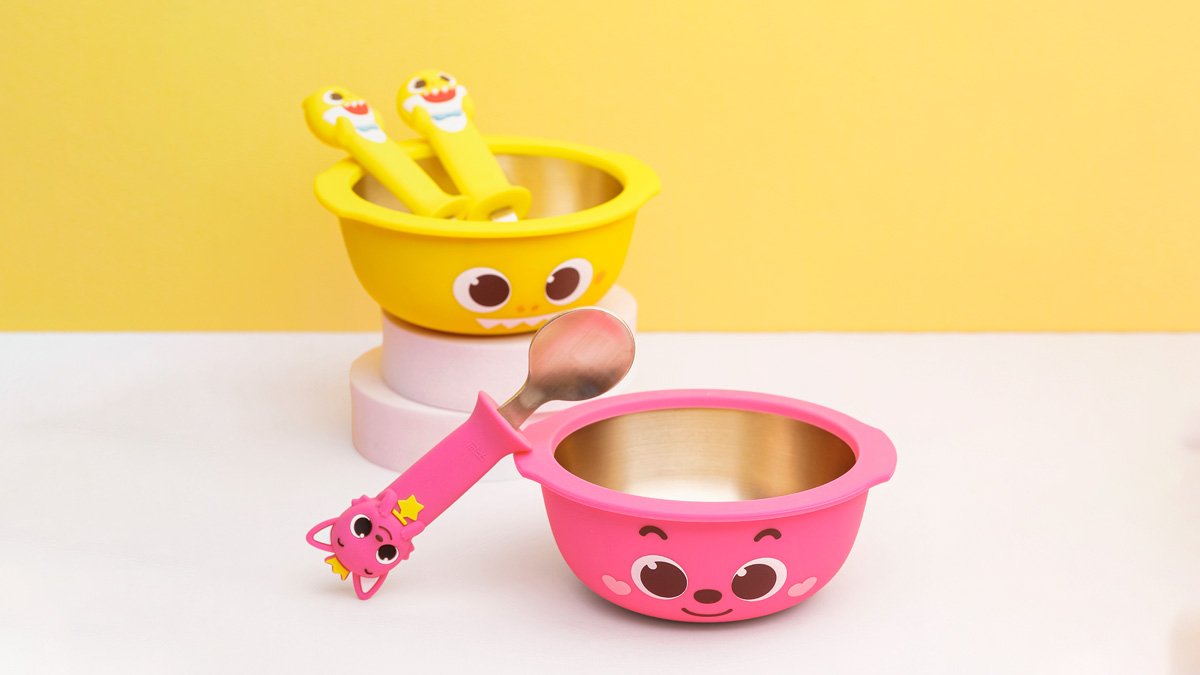 ★어린이날 전 배송★ 우리 아이 평생 애착 식기 | 핑크퐁 방짜유기