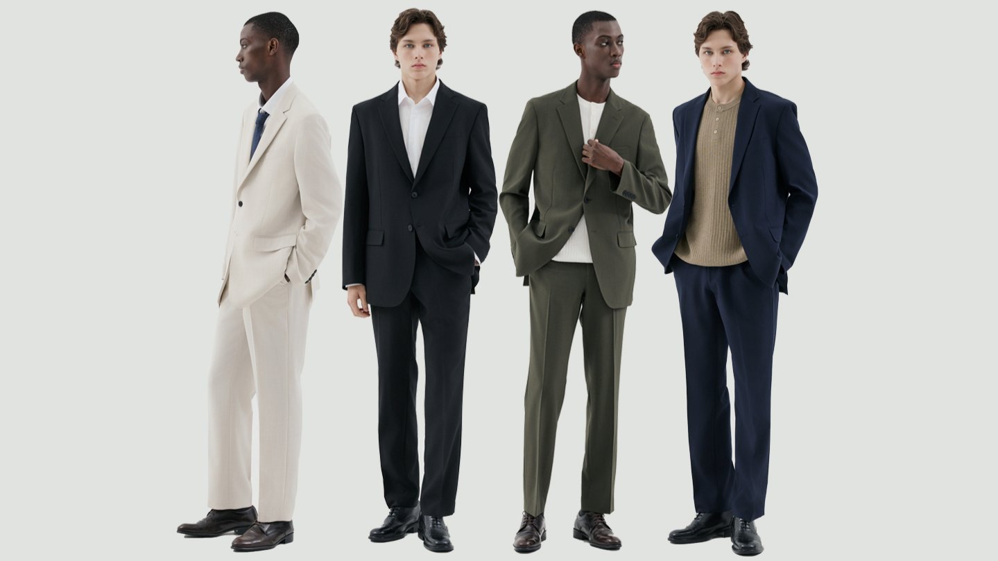 [约¥900] M~5XL | 轻薄不皱，夏日完美剪裁西装