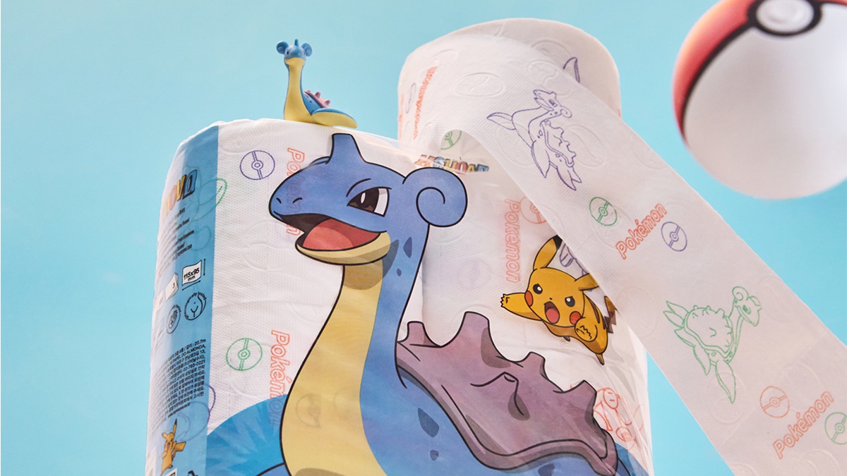 [포켓몬 30주년] 전세계 첫 등장, 레노바 포켓몬스터 화장지 최초 공개