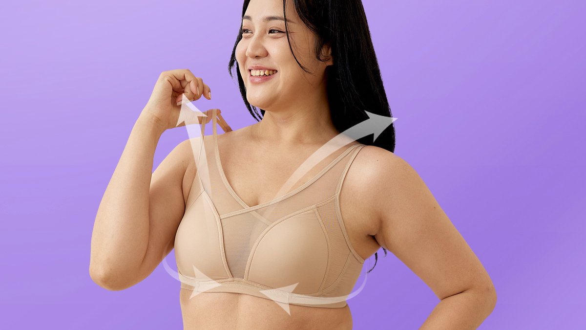 무거운 큰컵 브라는 이제 끝! 완판 후 앵콜로 돌아온 <미니마이저 브라>