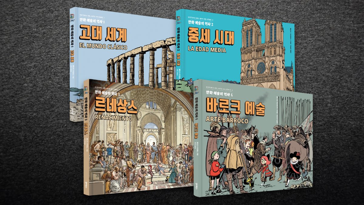 [Wadiz Exclusive] Aiden’s 32-City Travel Map + Comic Art History Series