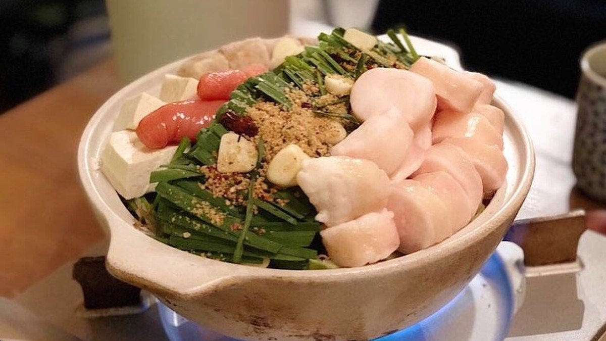 The Real Motsunabe is Here! No More Waiting—Check Out the Pink Beef Tripe!