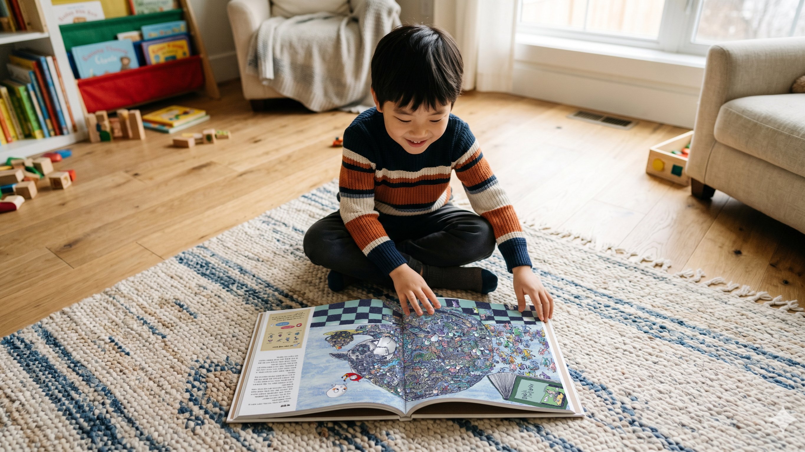 Adventure & Mystery Picture Book Set: "The Cat Library" × "Find the Monster!"