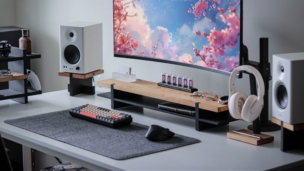 [European Oak] Craft Your Own Workspace with Sturdy European Oak