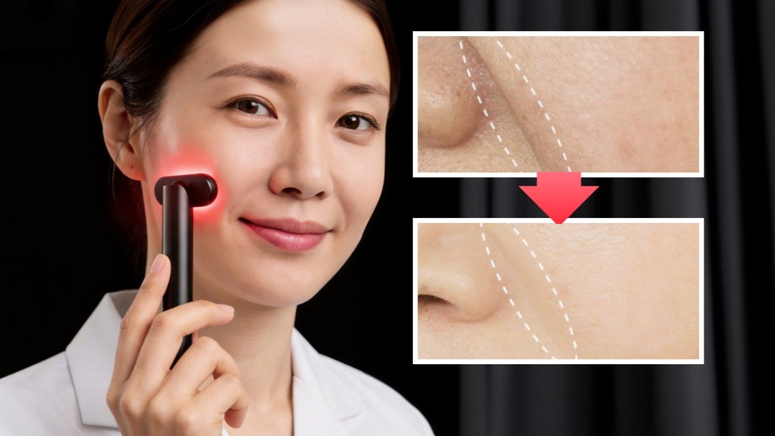[皱纹减少21.93%] 皮肤专家也偷偷用的核心“LED光疗”
