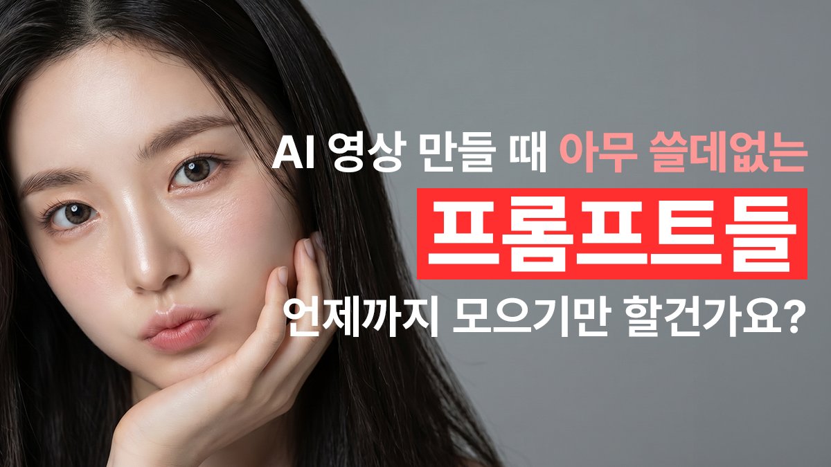 [AI 영상 제작 실전] 기획만 하세요, 제작은 AI가 합니다.