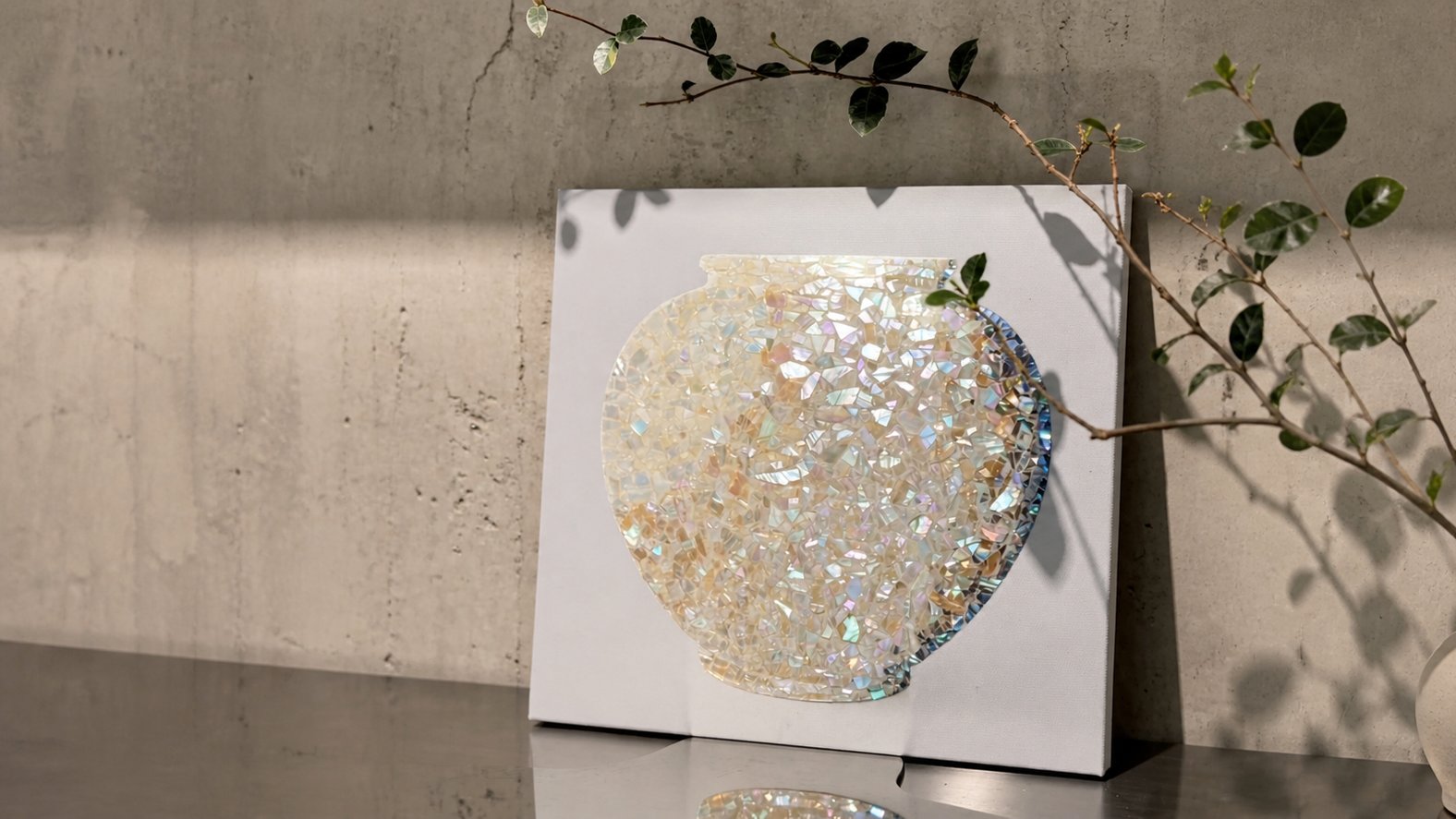 [Easy DIY] Traditional Mother-of-Pearl Moon Jar Kit