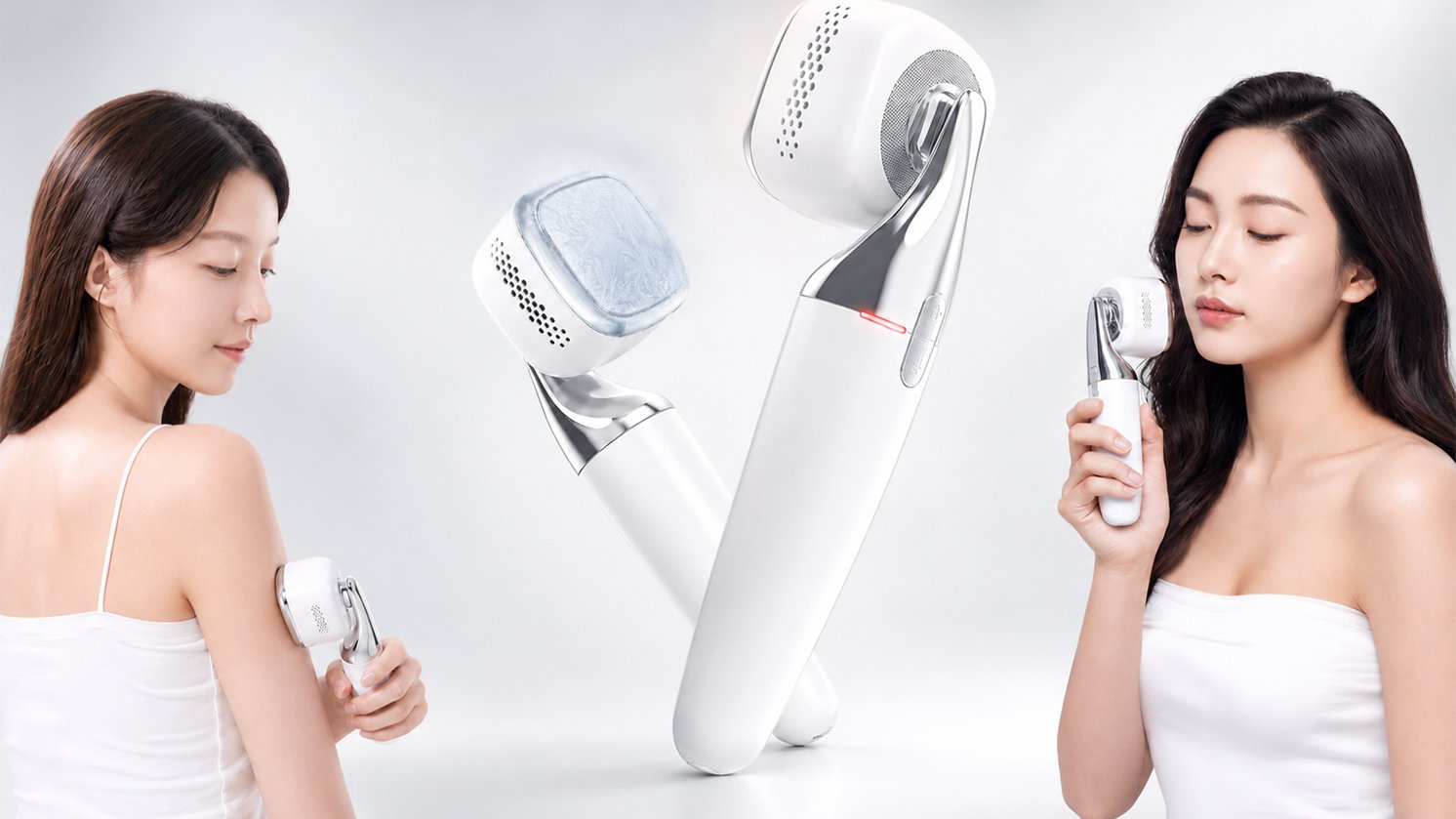 80초면 -10도까지 내 손안의 강력한  냉온 마사지 디바이스