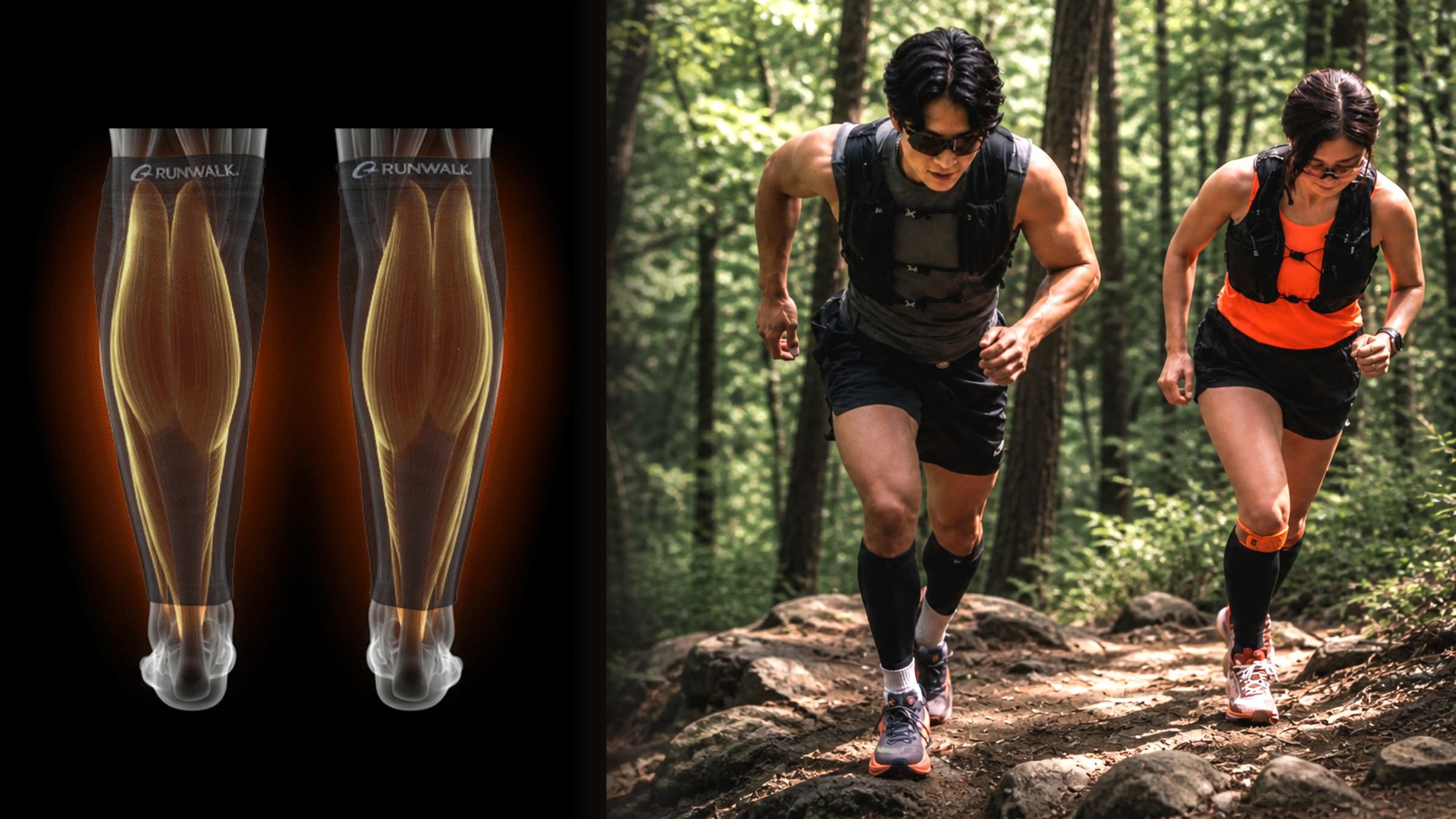 [Post-Workout Relief] Instant Cooling Compression with Taping Massage Design