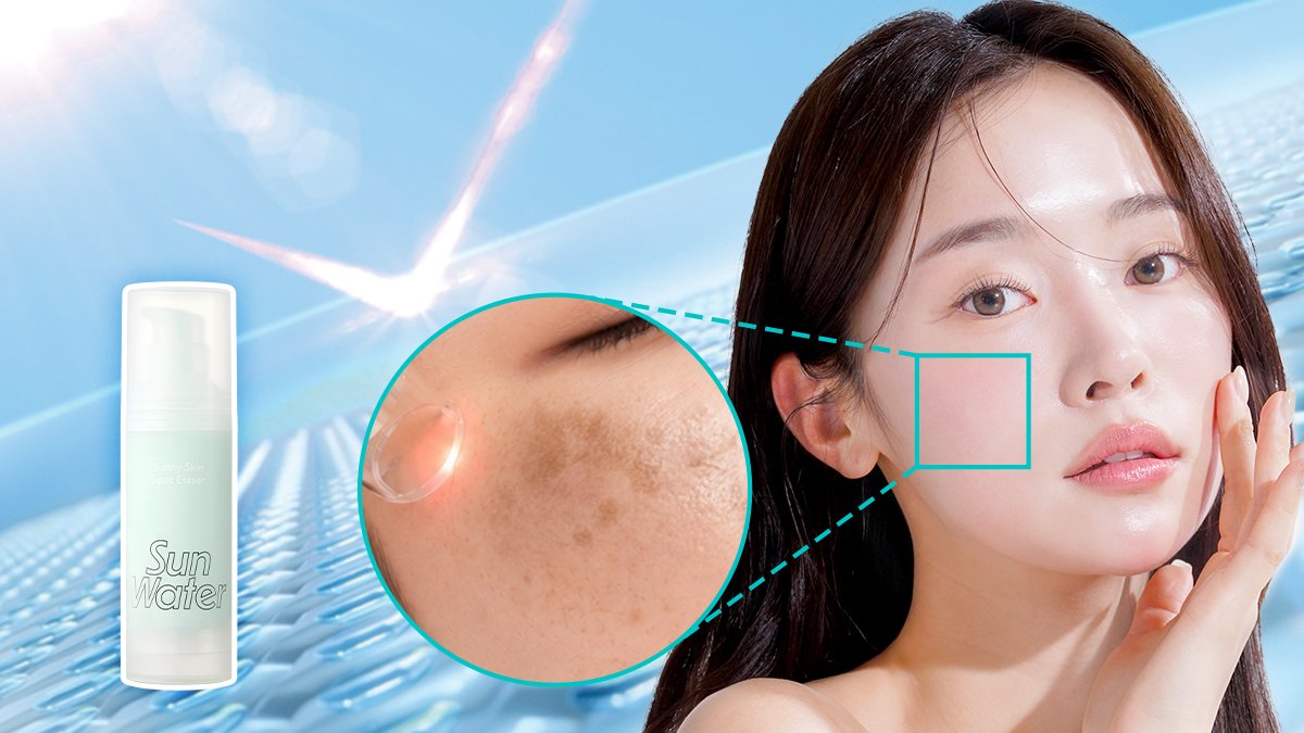 토너·기미크림·선크림 다 필요없어요ㅣ기미 지우는 올인원 지우개 선워터