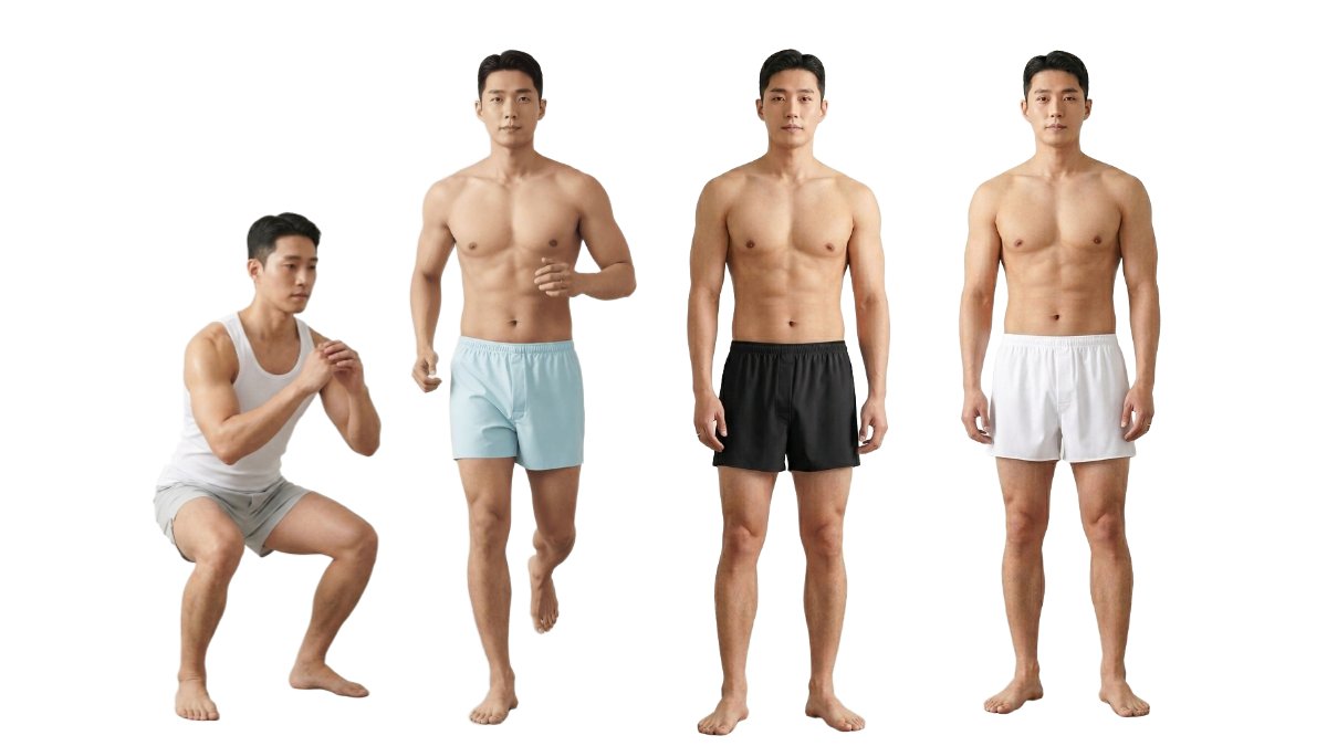 입은듯 안 입은듯! 바람이 지나가는 신개념 남성 기능성 속옷 애로우 팬티