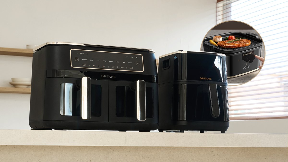 Flip for grill or cook two dishes at once! Which air fryer suits your kitchen?