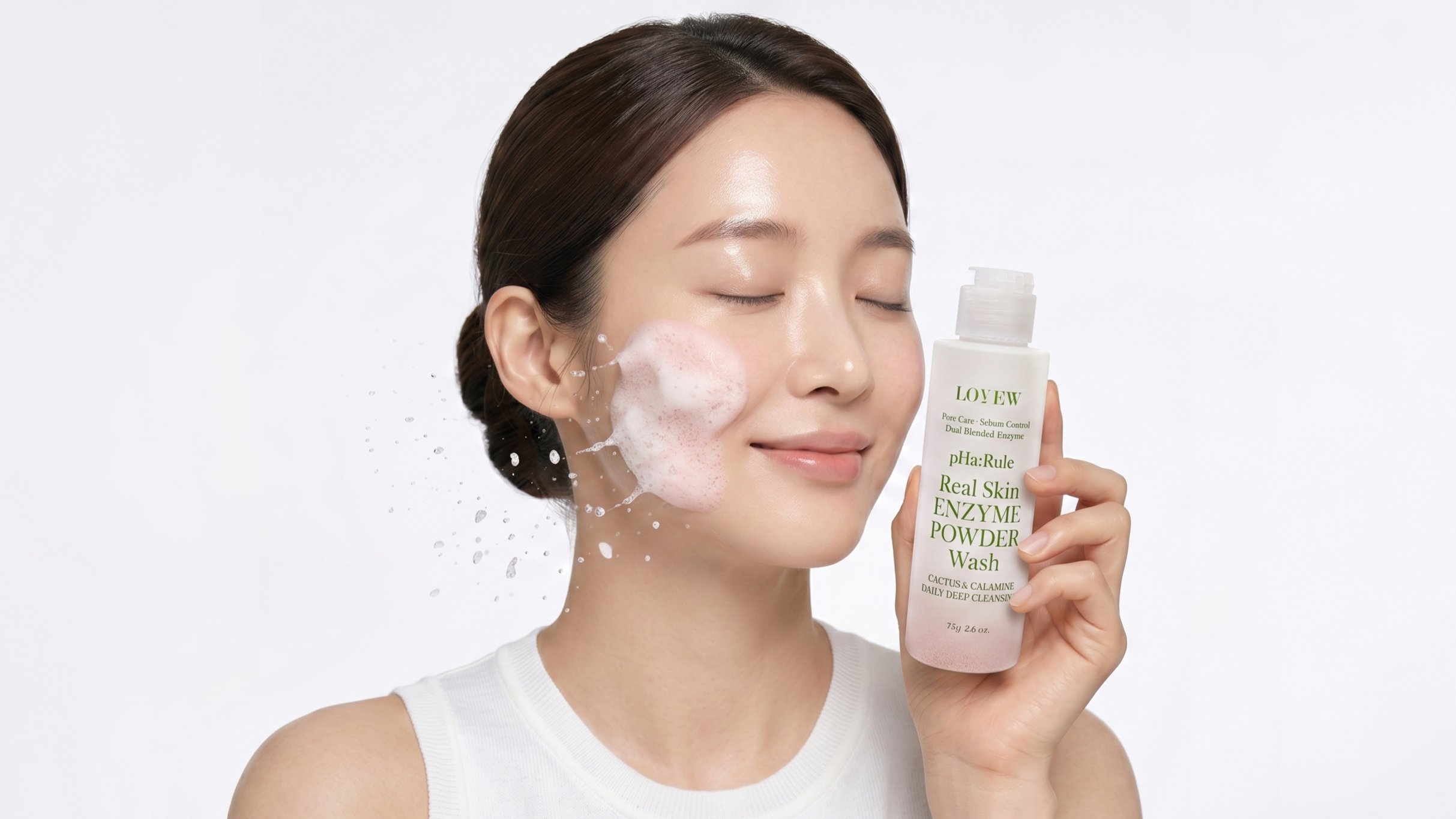 [모공 디톡스 클렌저] 촉촉함을 더 한 저자극 효소 클렌저의 혁신!