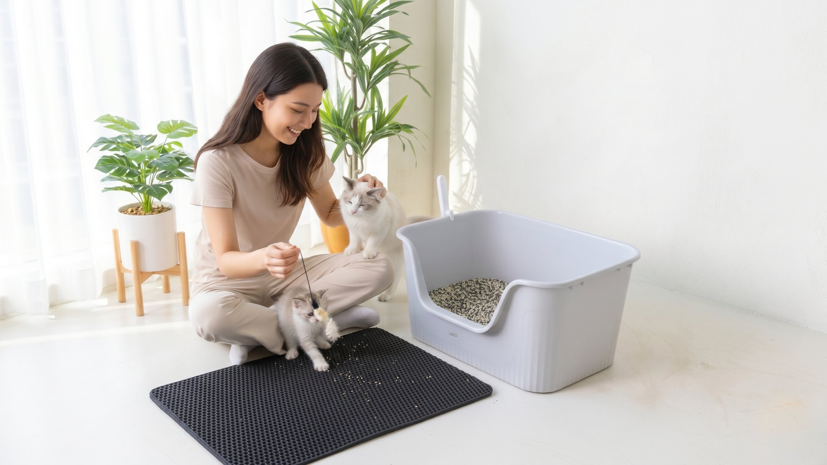 無香料・無化学成分の猫トイレ消臭剤！満足できなければ全額返金保証